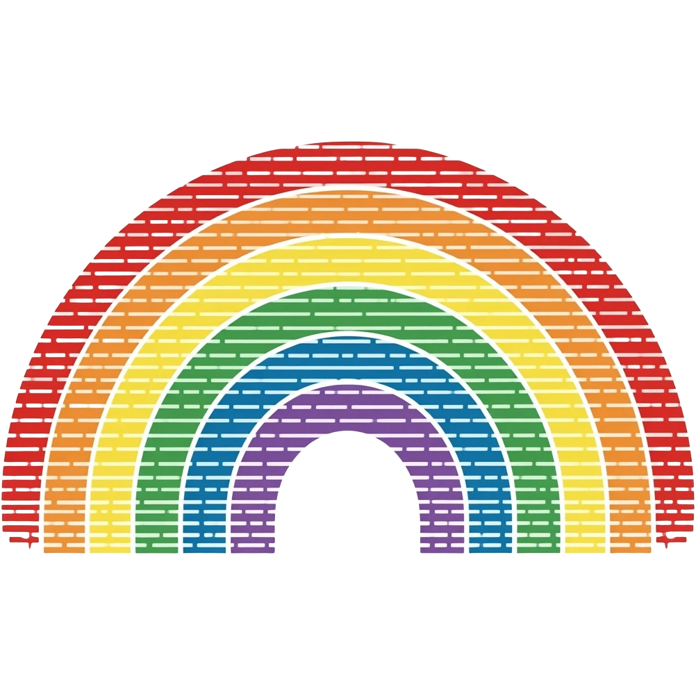 Retro Code Rainbow emoji