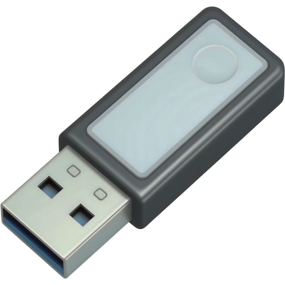 clé usb emoji
