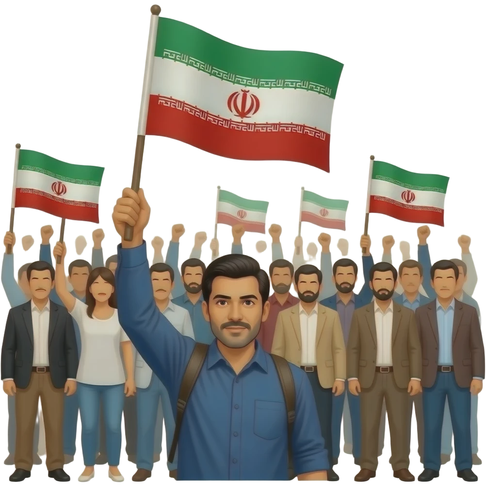 the 1979 Iranian Revolution emoji