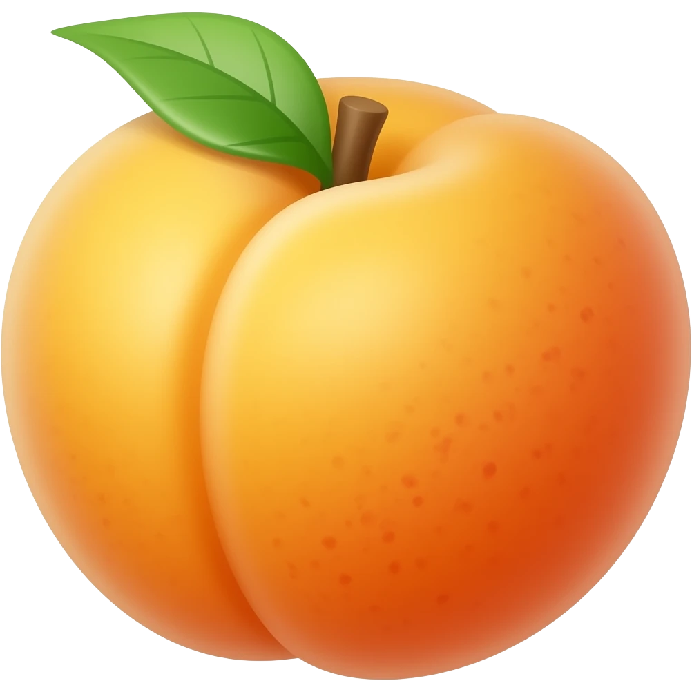 Peach emoji