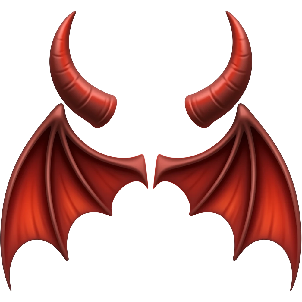 Devil wings emoji