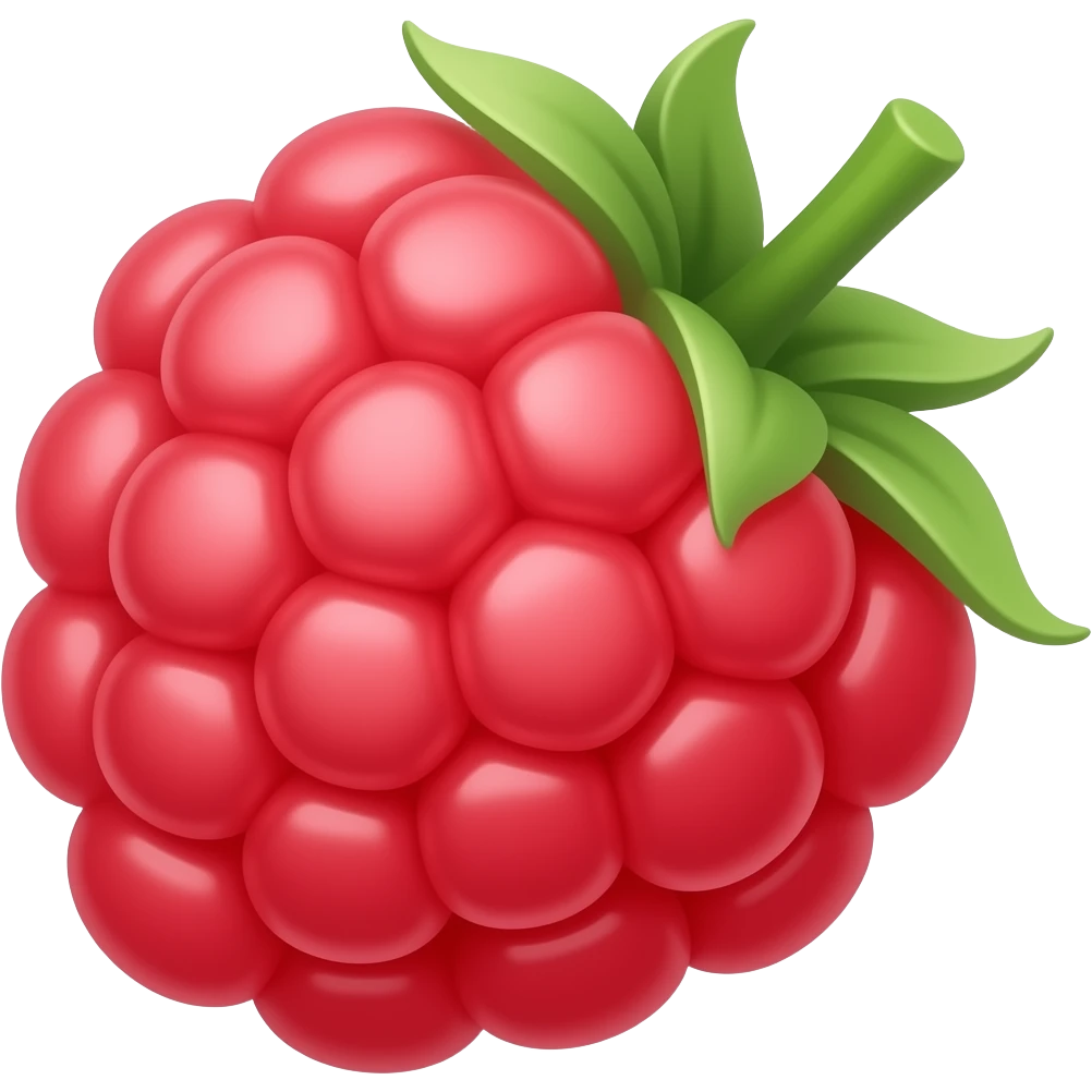 Raspberry emoji