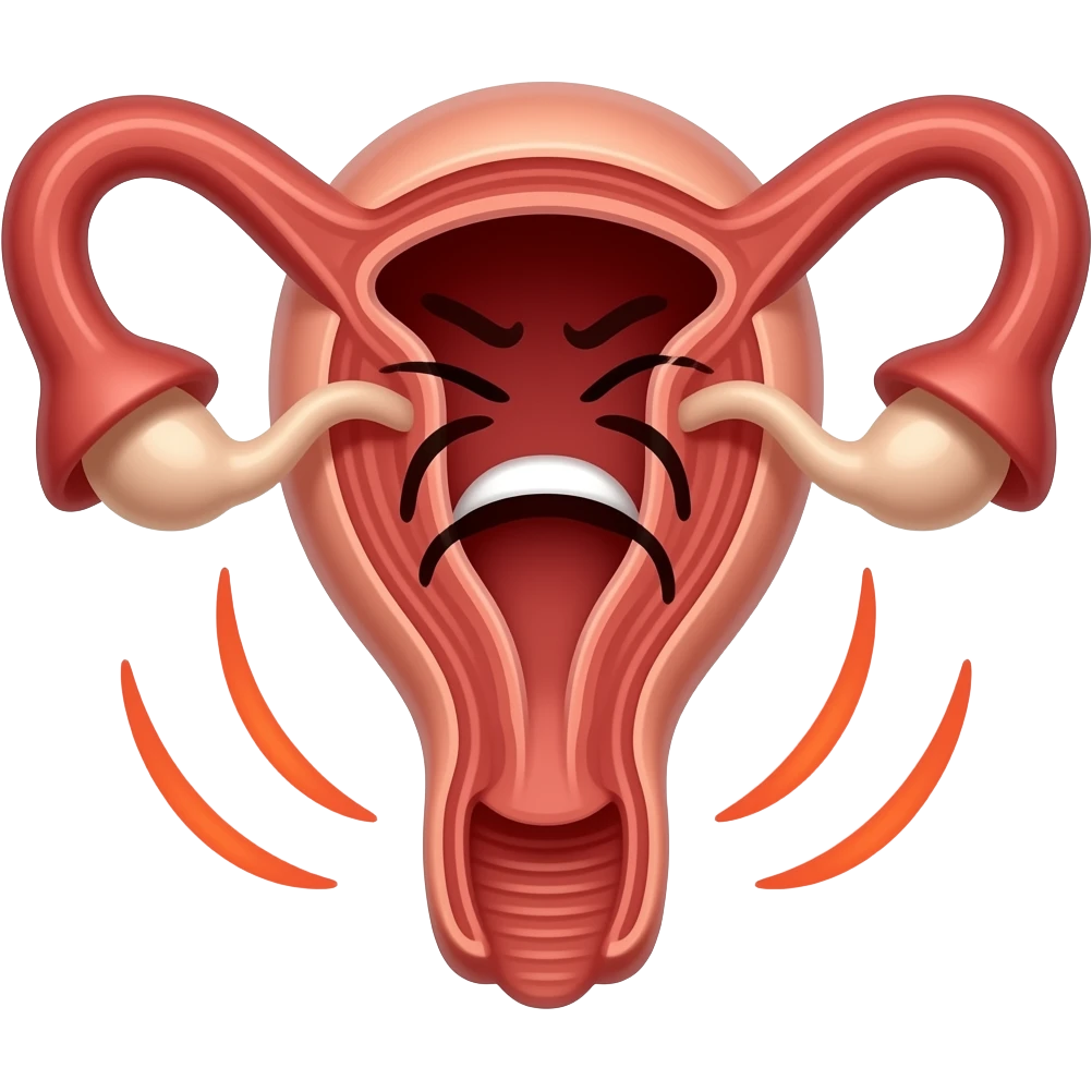 uterus pain emoji