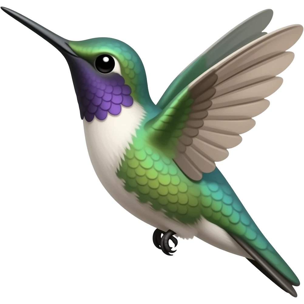Hummingbird emoji