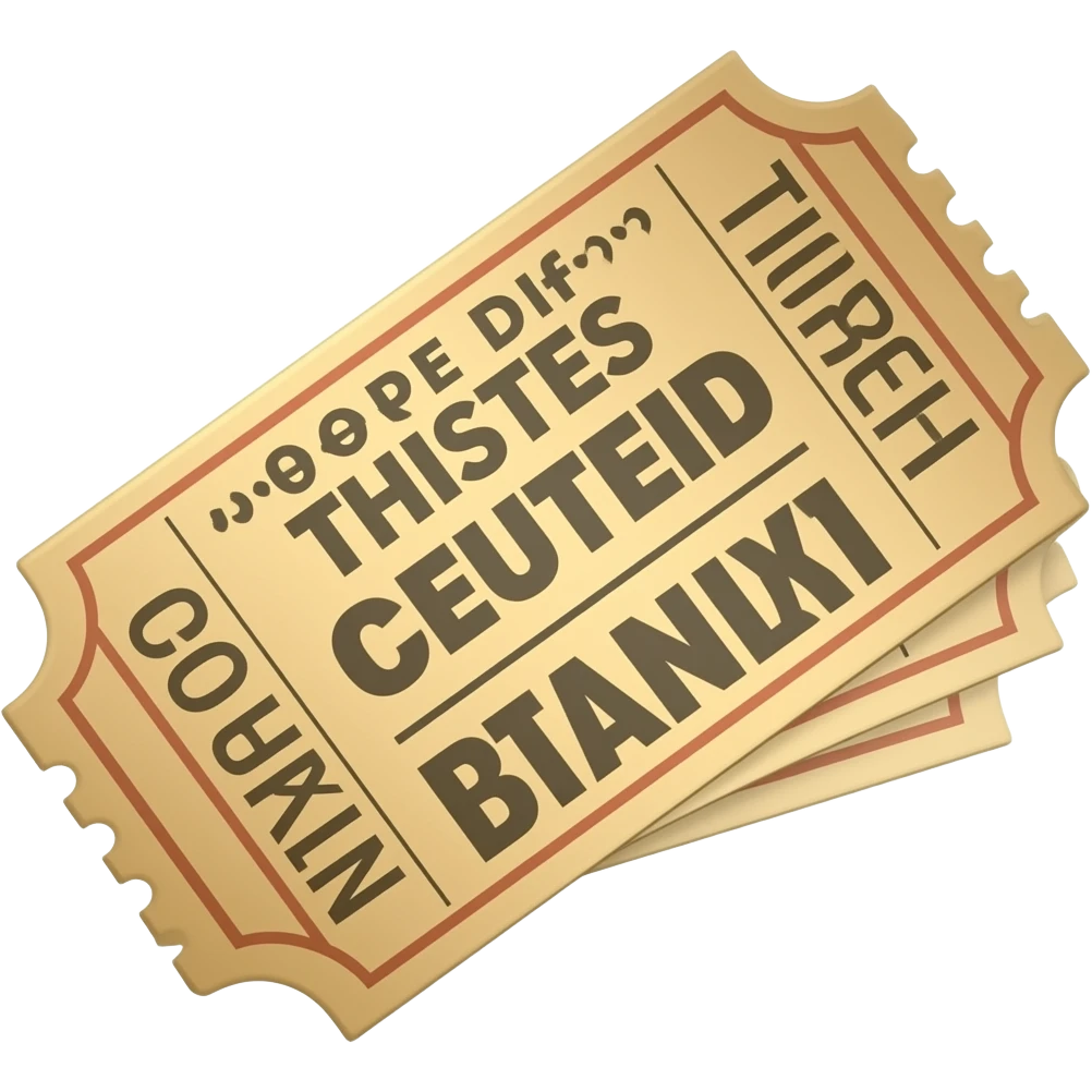 drink ticket emoji