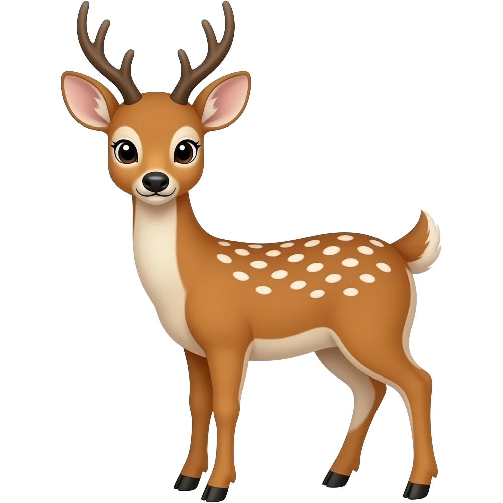 Deer cute emoji