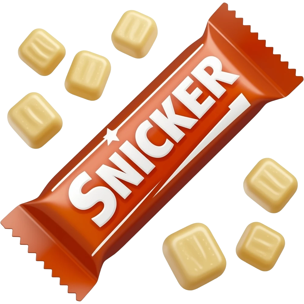 snicker bar emoji