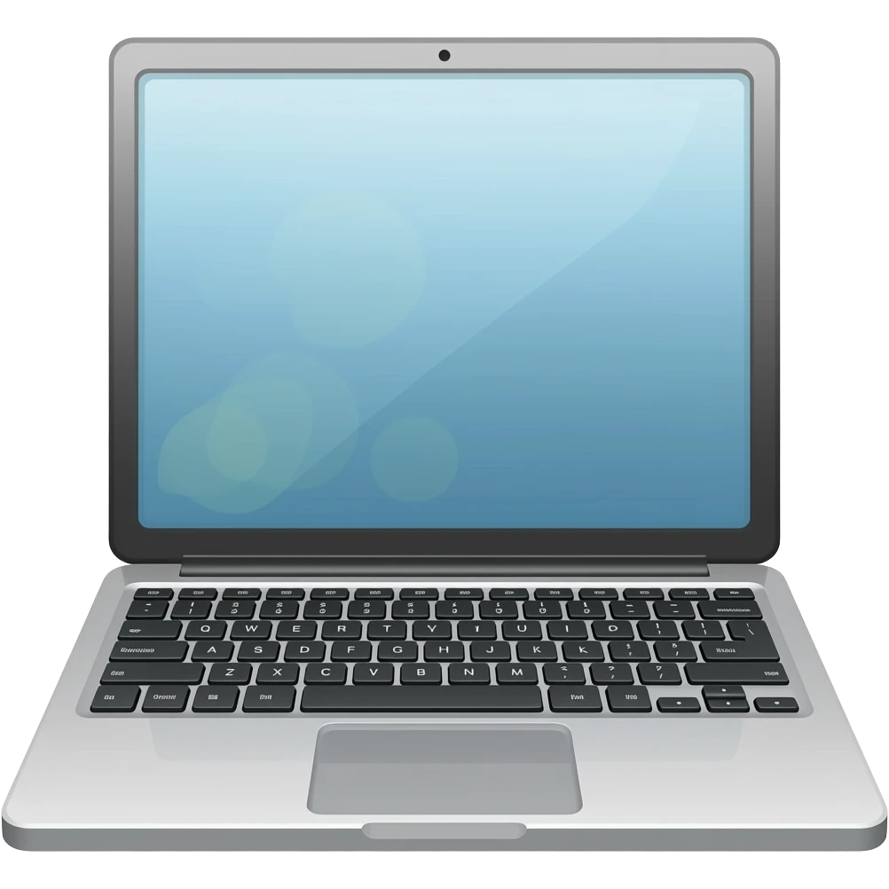 laptop grey emoji