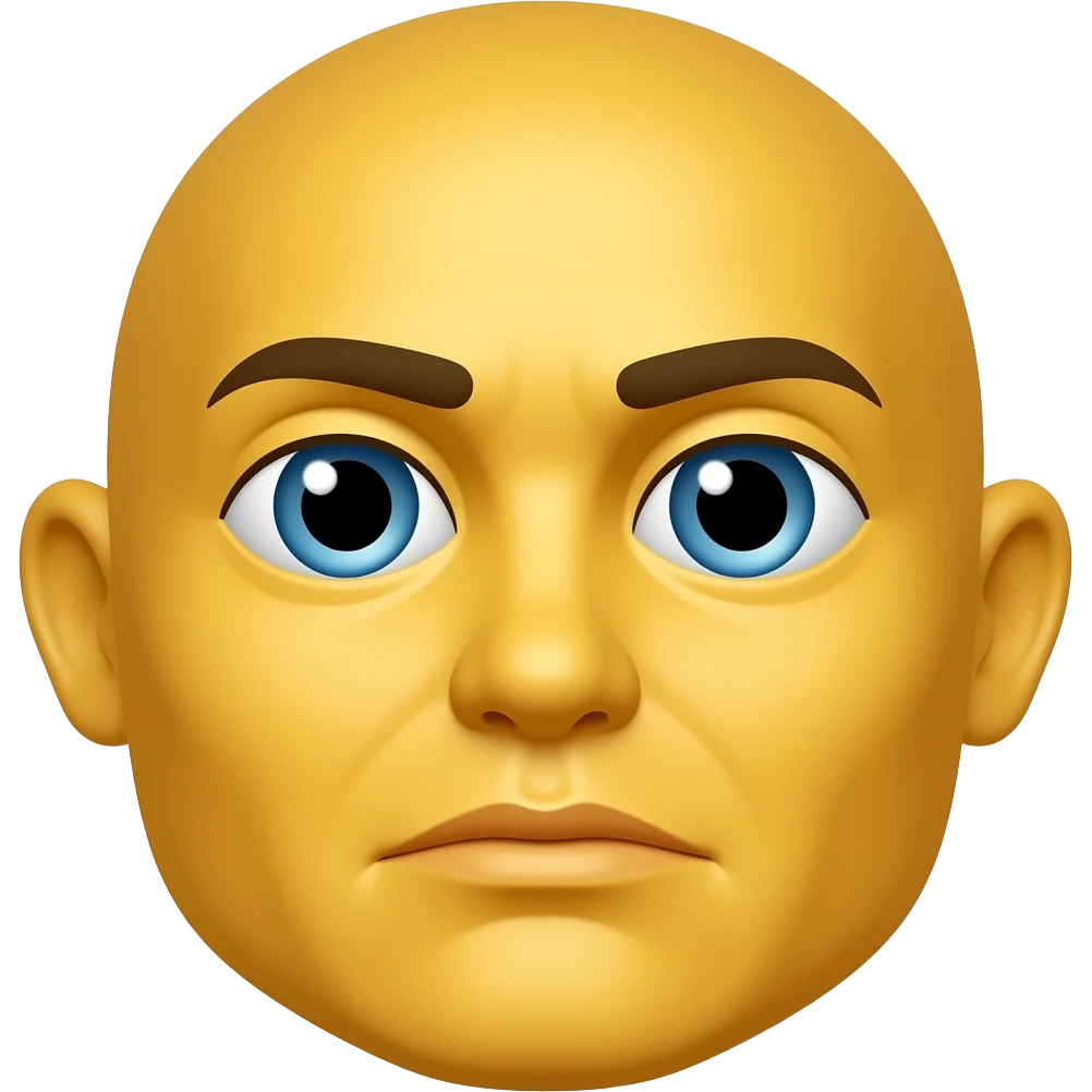 emoji boring,caricature face,yellow emoji