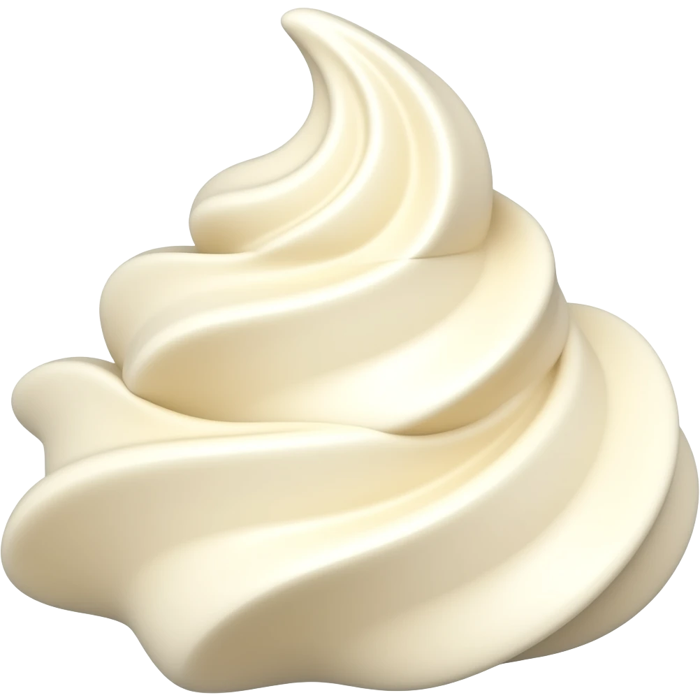 Cream emoji