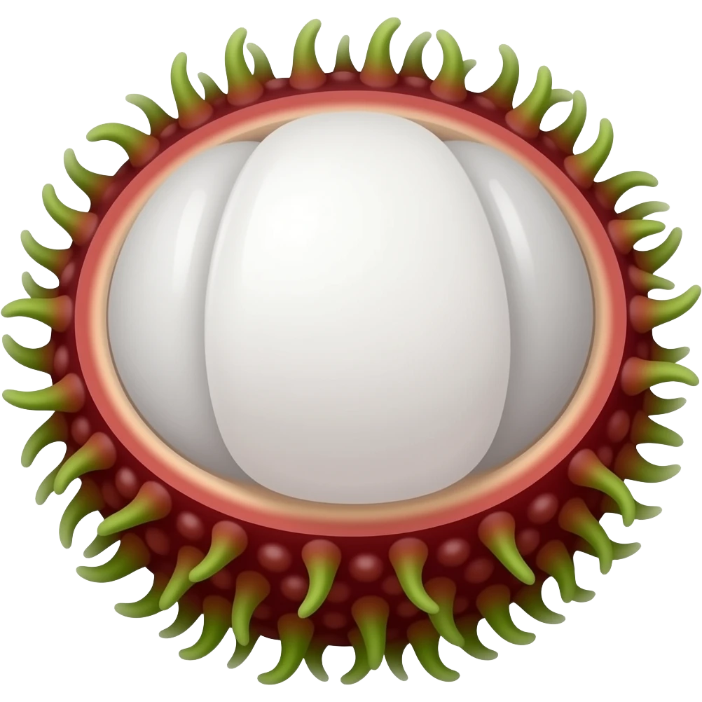 rambutan emoji