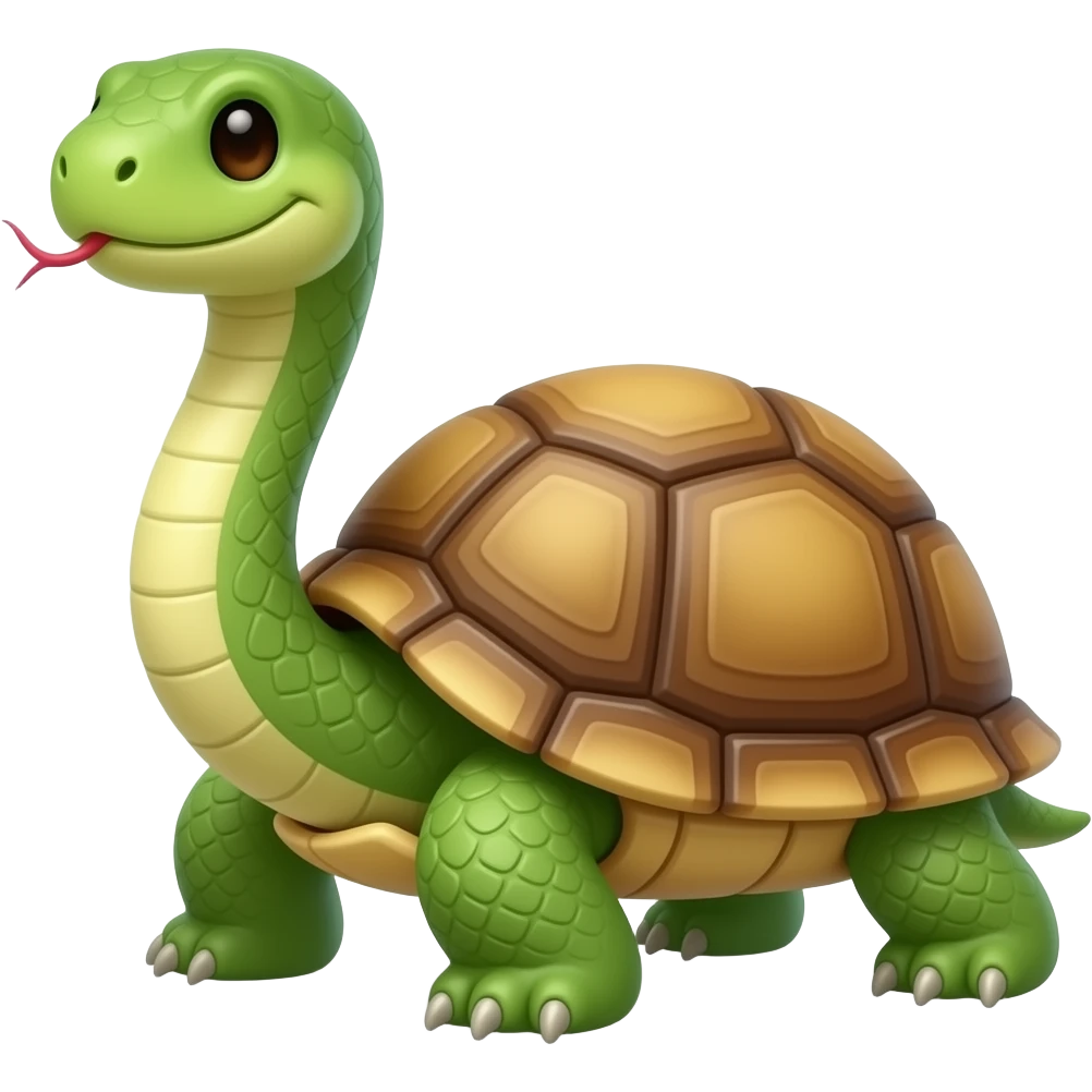 🐍 on 🐢 emoji