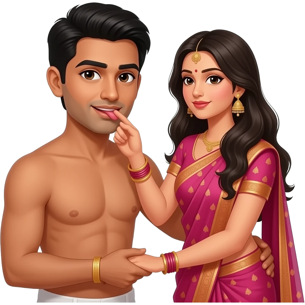 indian man naked licking vagina of indian woman emoji