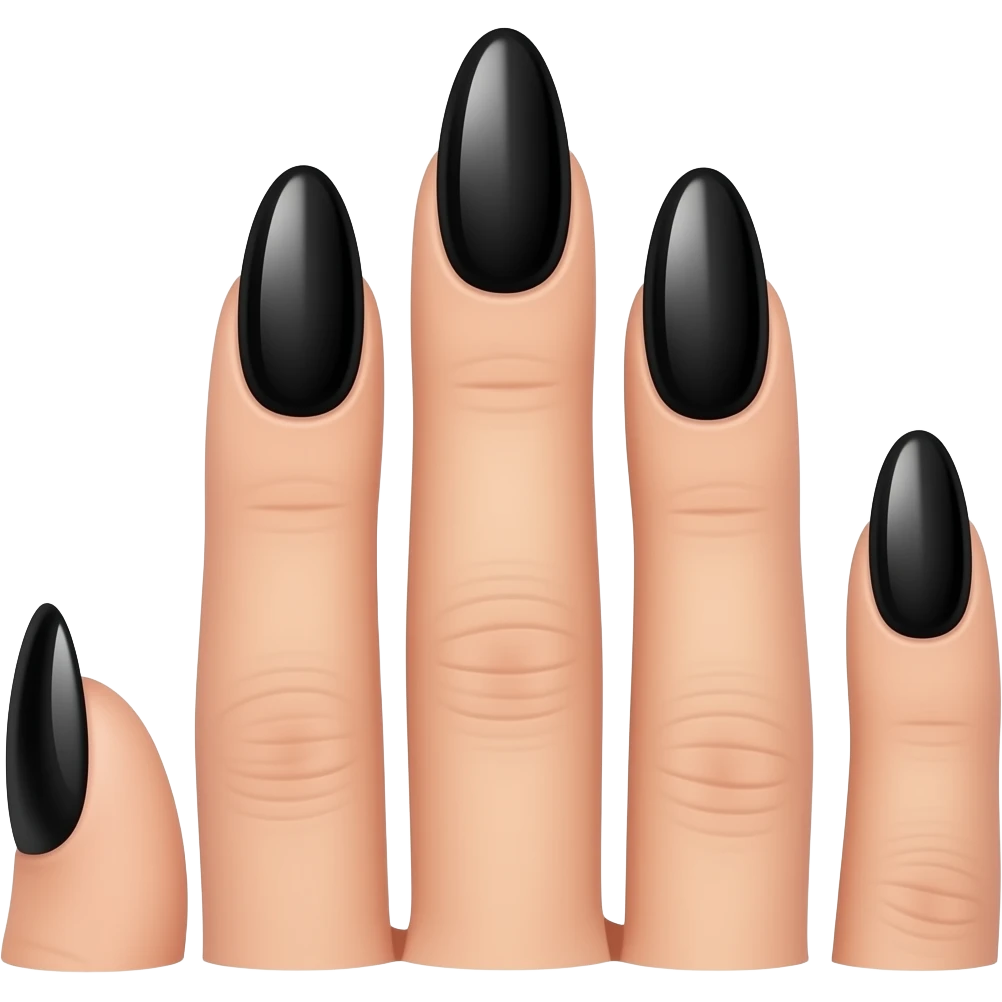 Black nails emoji