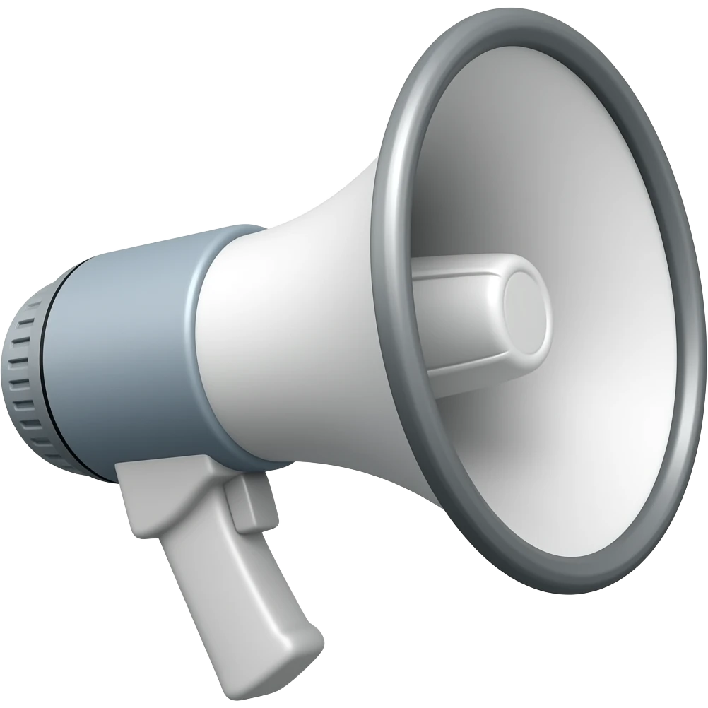 megafono emoji