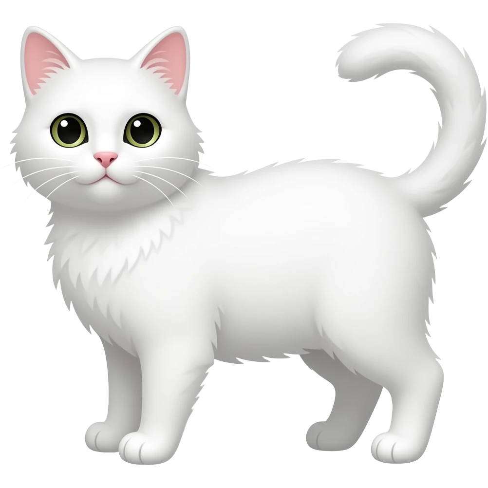 cat white emoji
