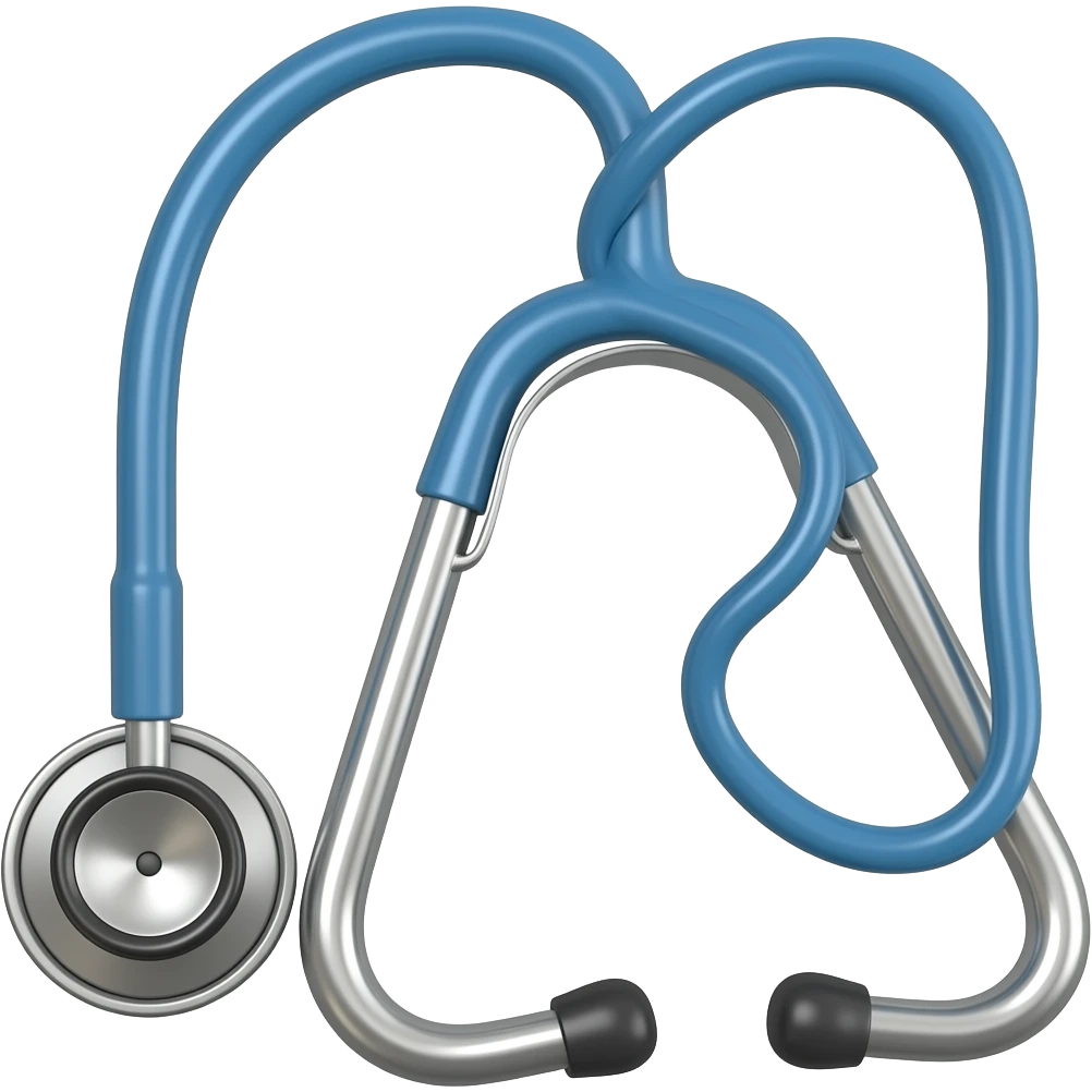 Barcode with stethoscope emoji