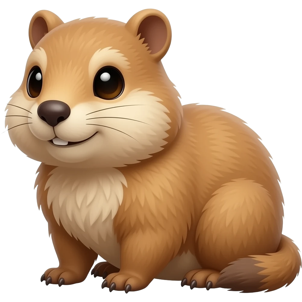 Groundhog emoji