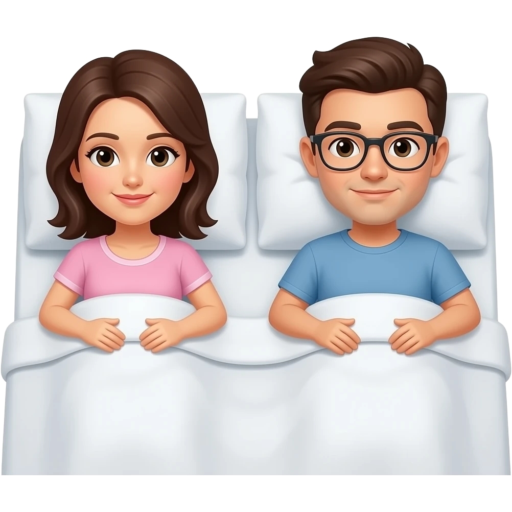 People in bed emoji