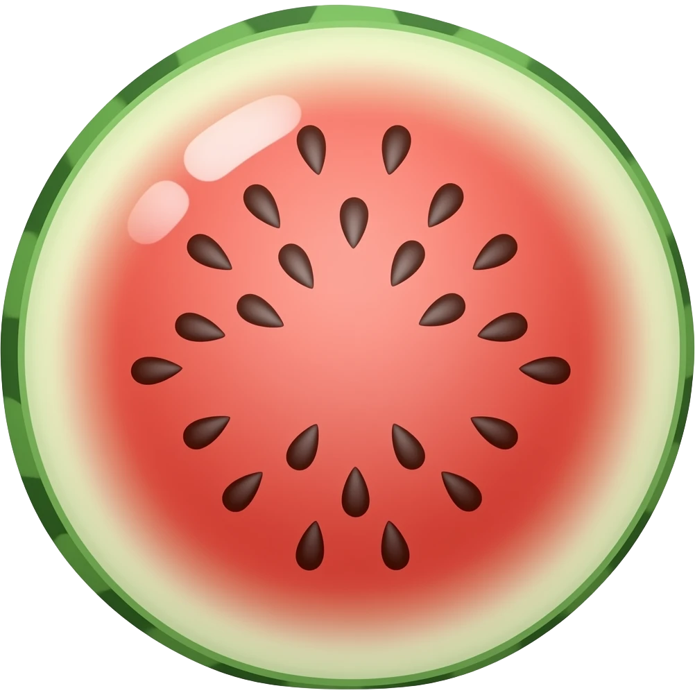 Red Watermelon emoji