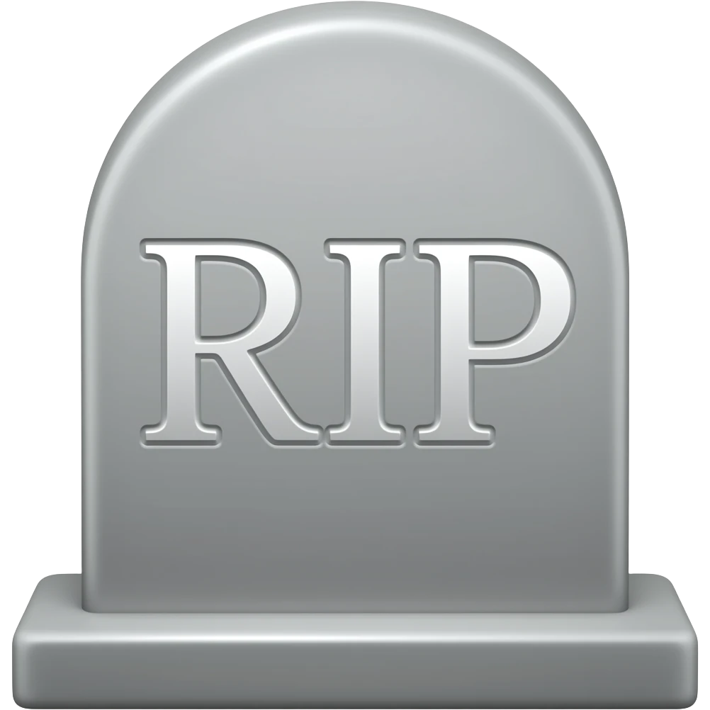 RIP emoji