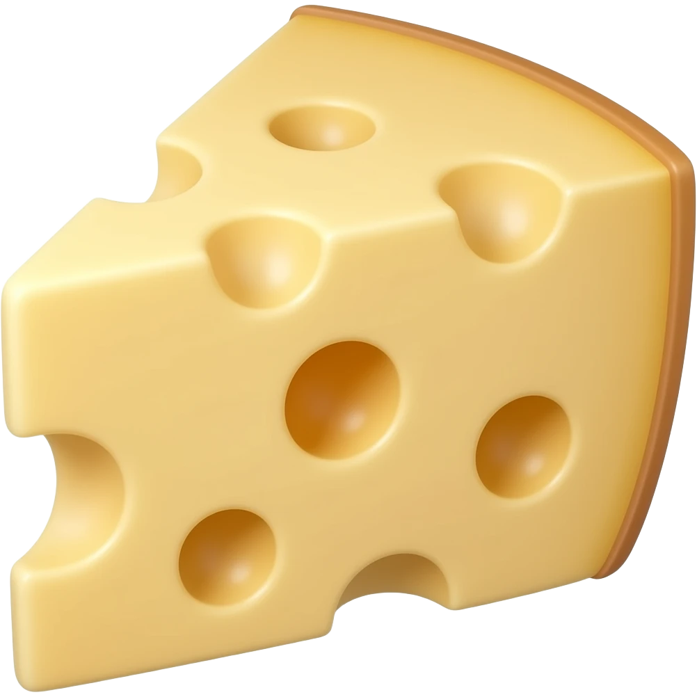 sliced ​​cheese emoji