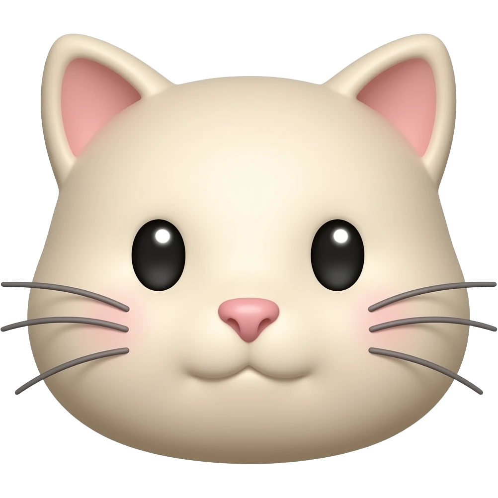 Clay cat emoji