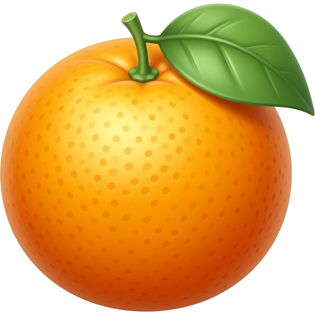 Orange emoji