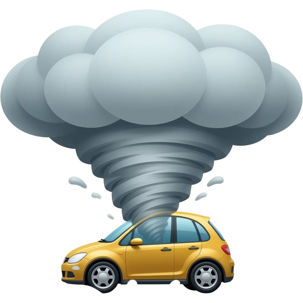 Tornado intercept veichle emoji