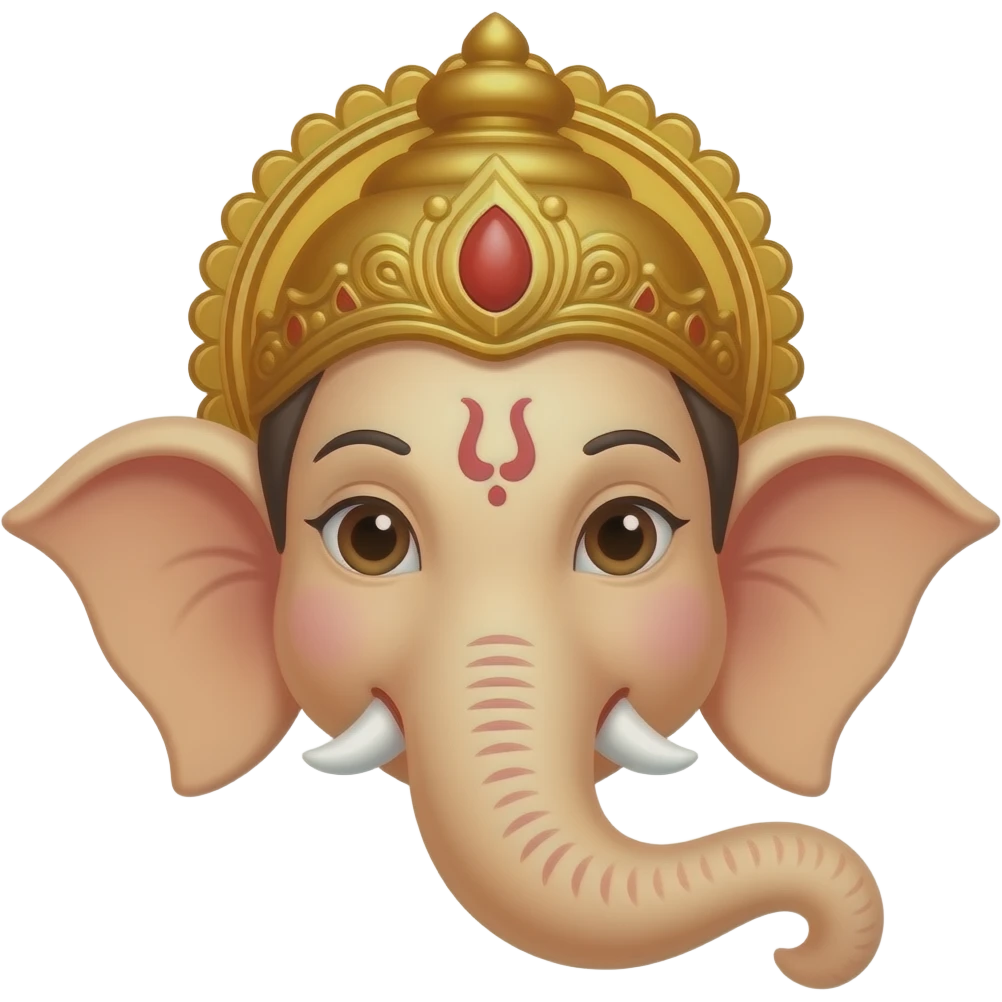 Ganesh Chaturthi  smiling face emoji