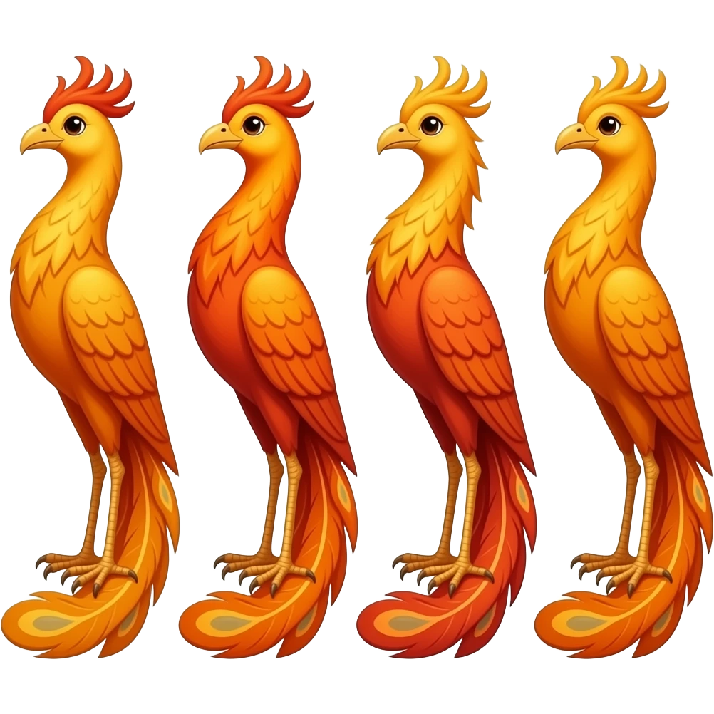 Four wiged fenix emoji