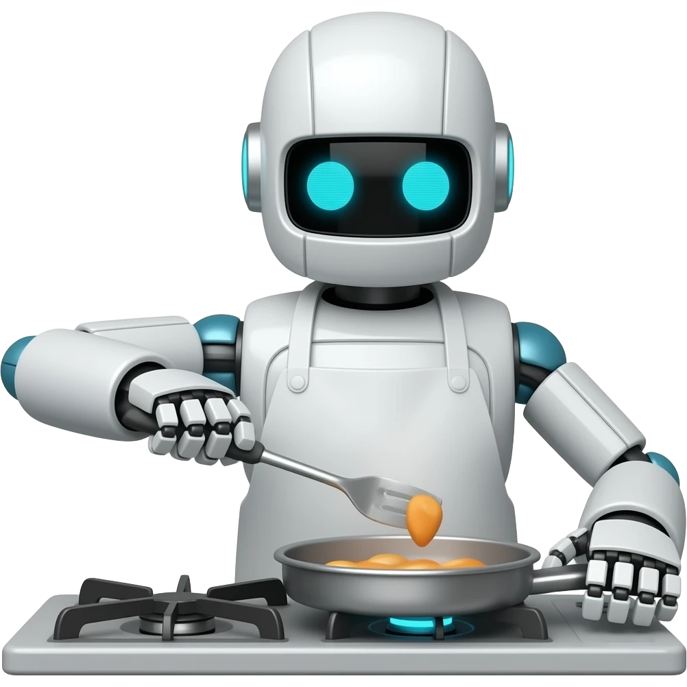 let's cook robots emoji