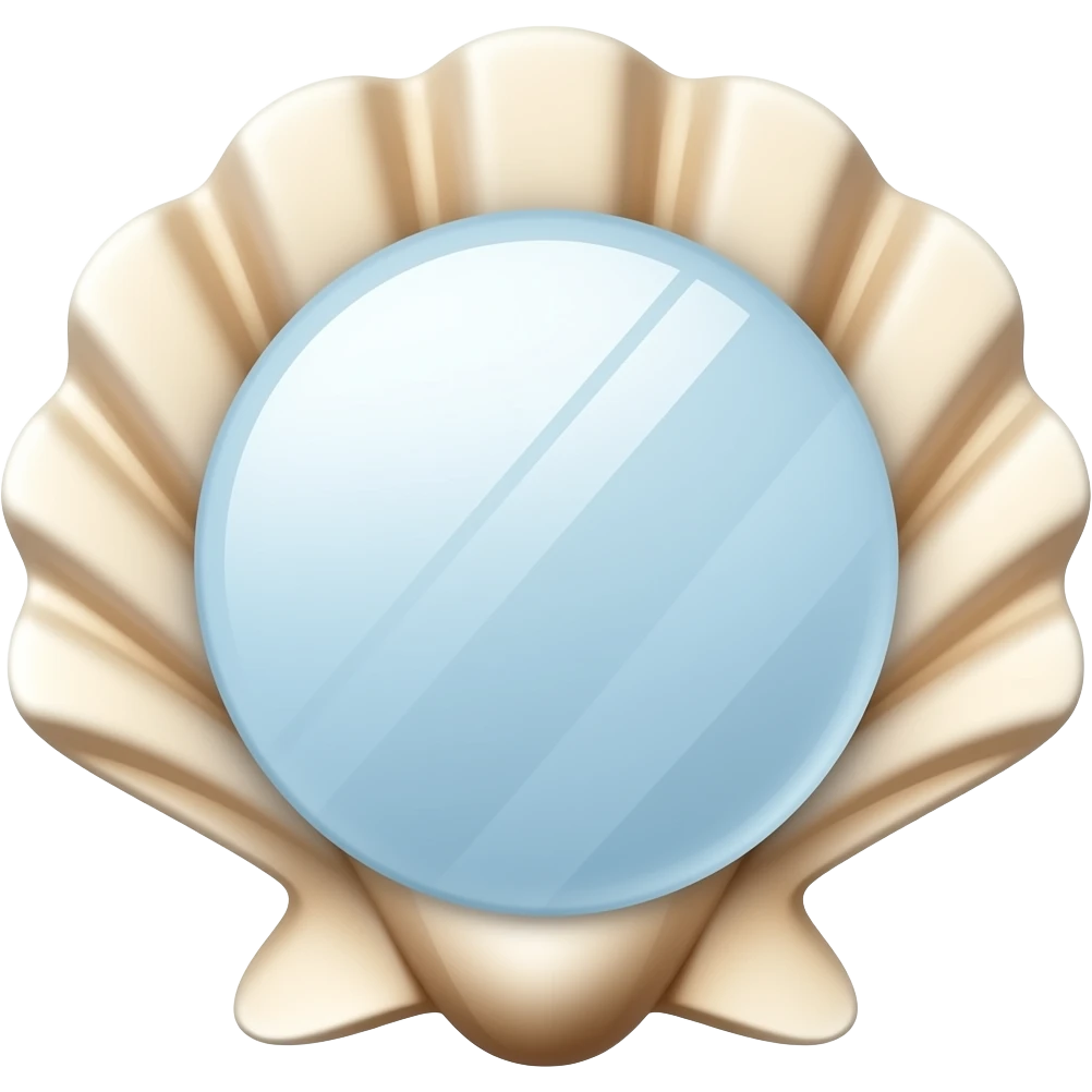shell mirror emoji