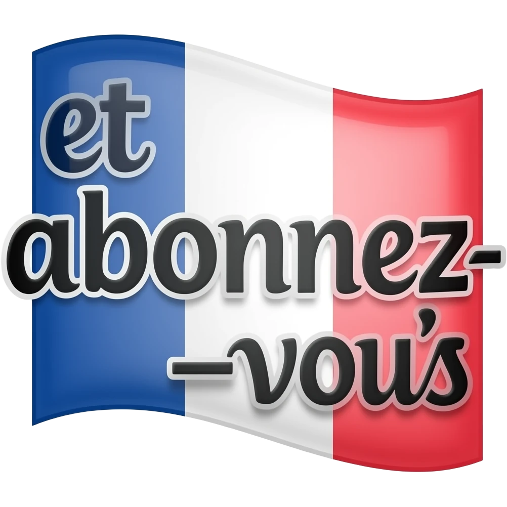 Logo like et abonnez-vous emoji