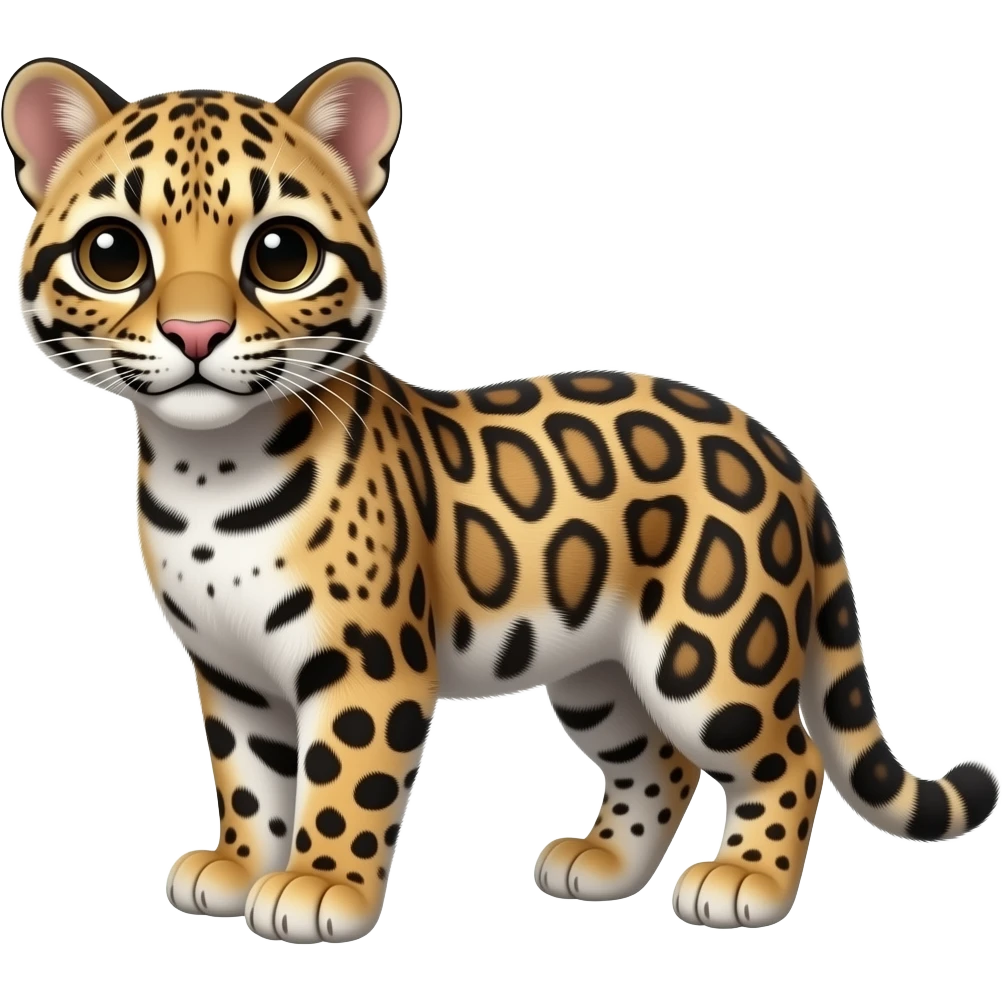 Clouded leopard emoji