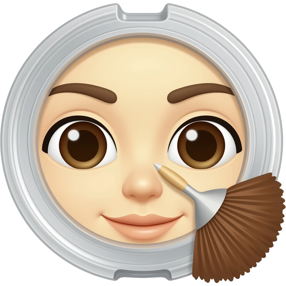Concealer, makeup emoji