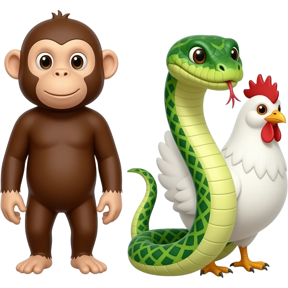 🐒🐍🐔 emoji