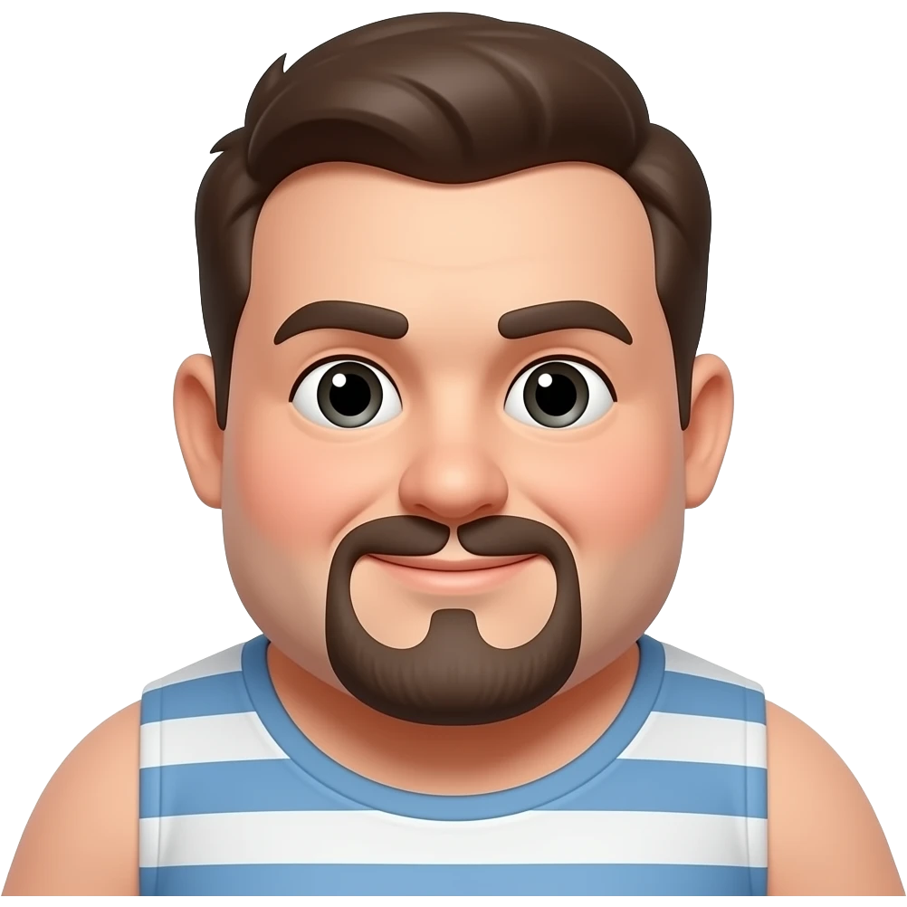 Make him fat emoji