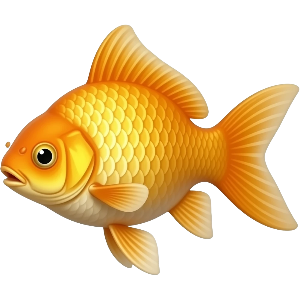 Golden fish emoji