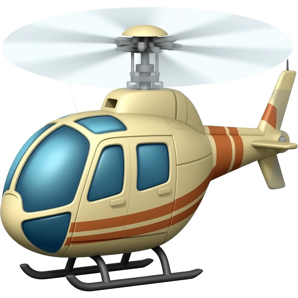 Helicopter emoji