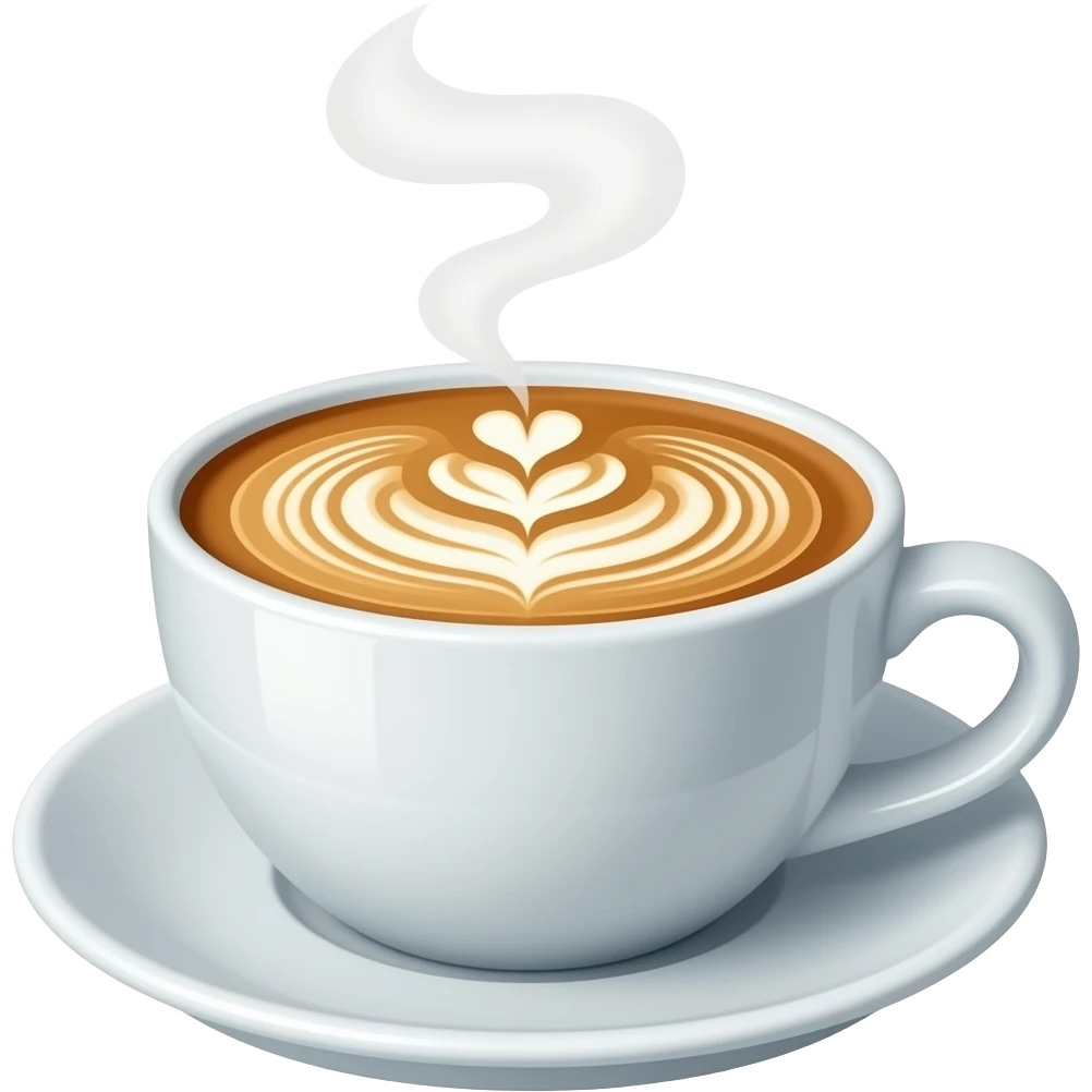 cappucino in cup emoji