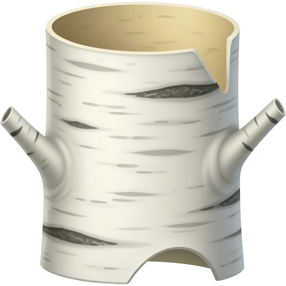 Реалистичная берёза emoji
