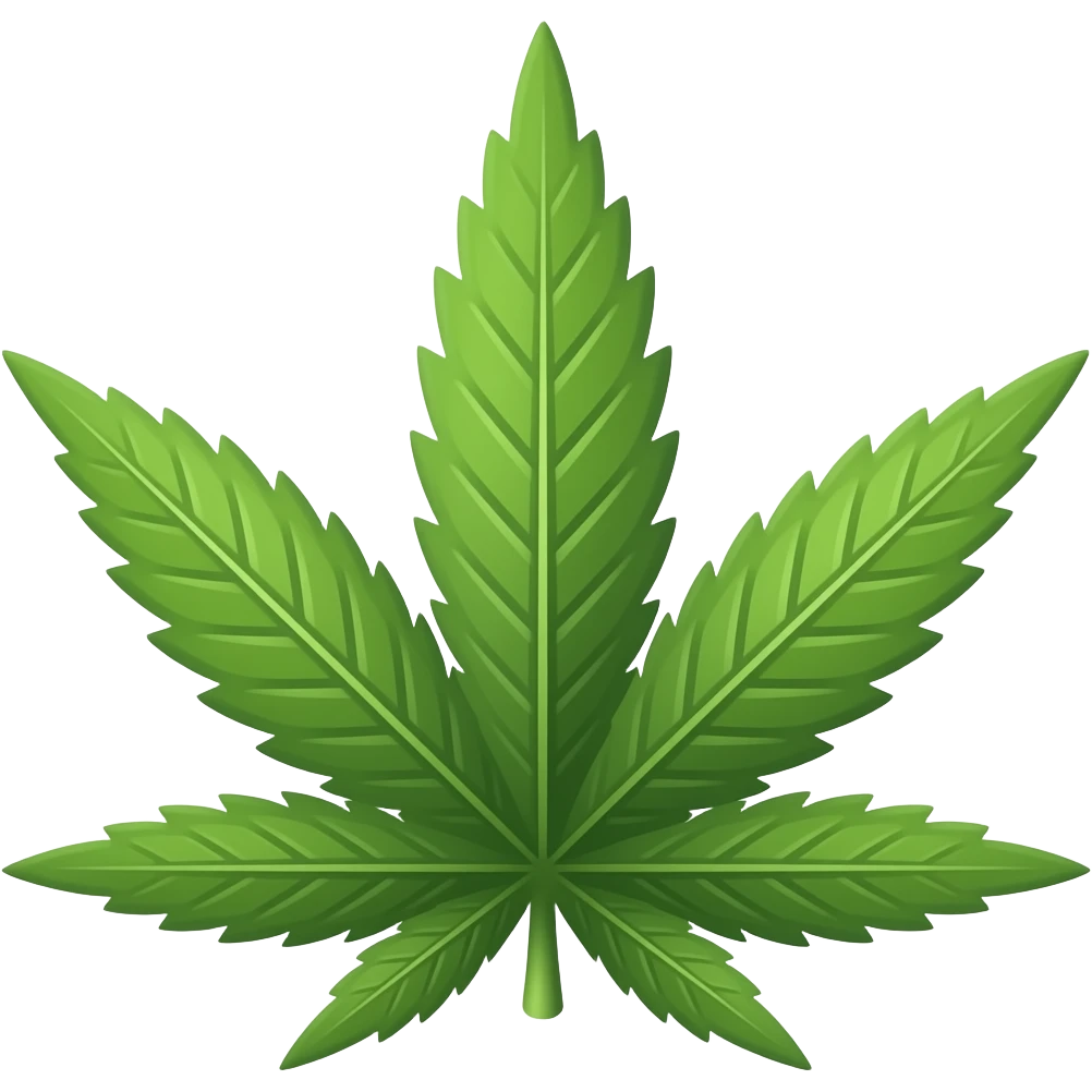🫪 weed emoji