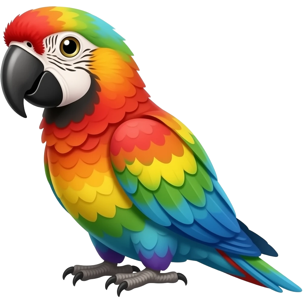 Ara rainbow emoji