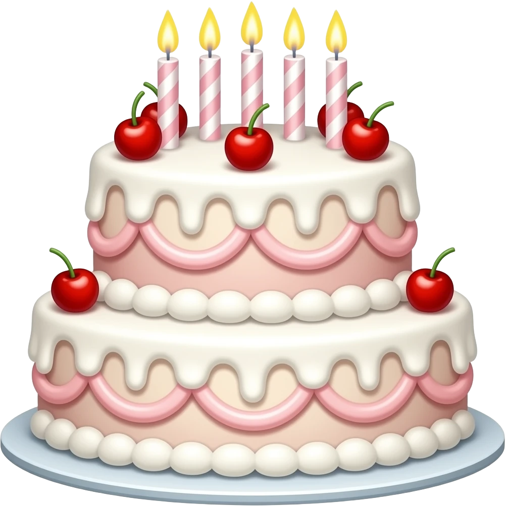 Wedding cake emoji