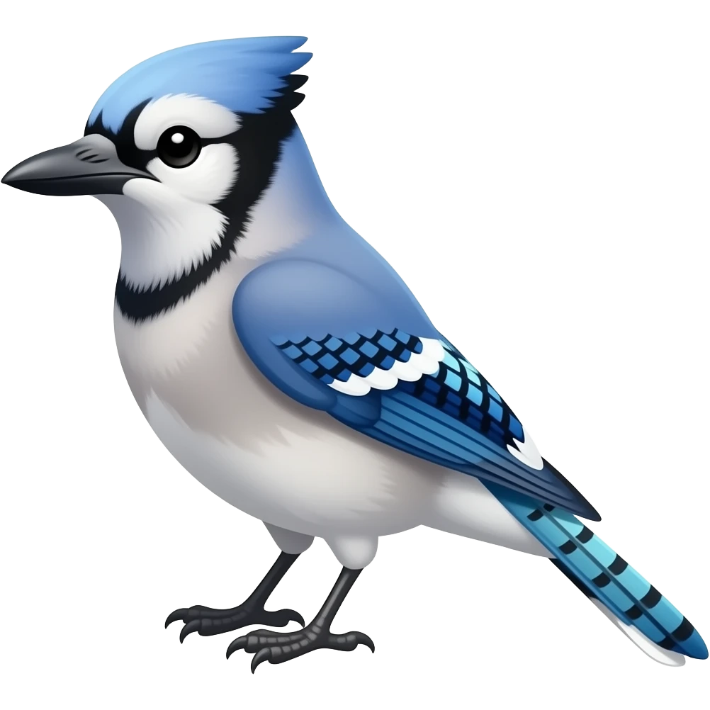 Blue jay emoji
