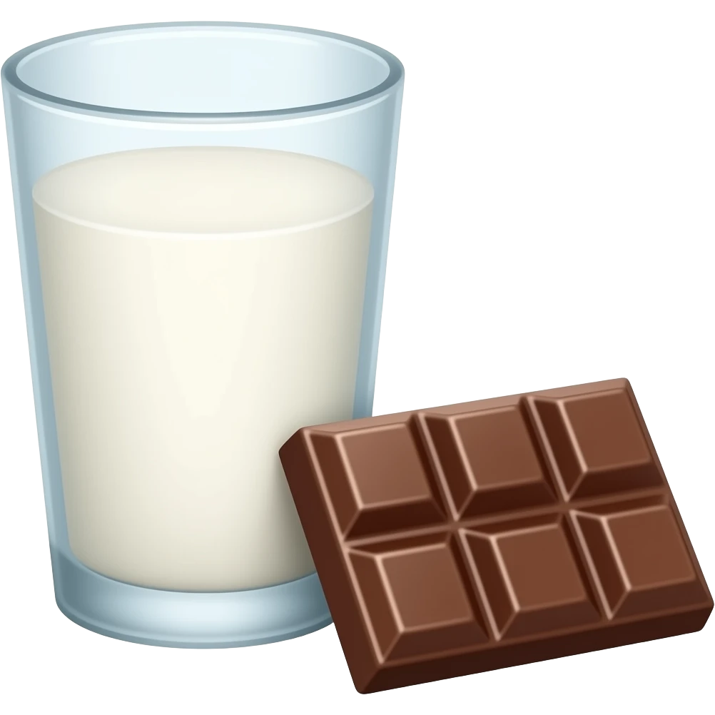 🥛🍫 emoji