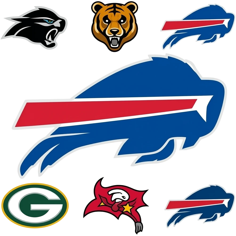 make me emojis about american football of every team of the NFL emoji