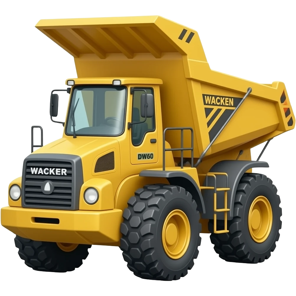 Siku Wacker Neuson DW60 Dumper emoji