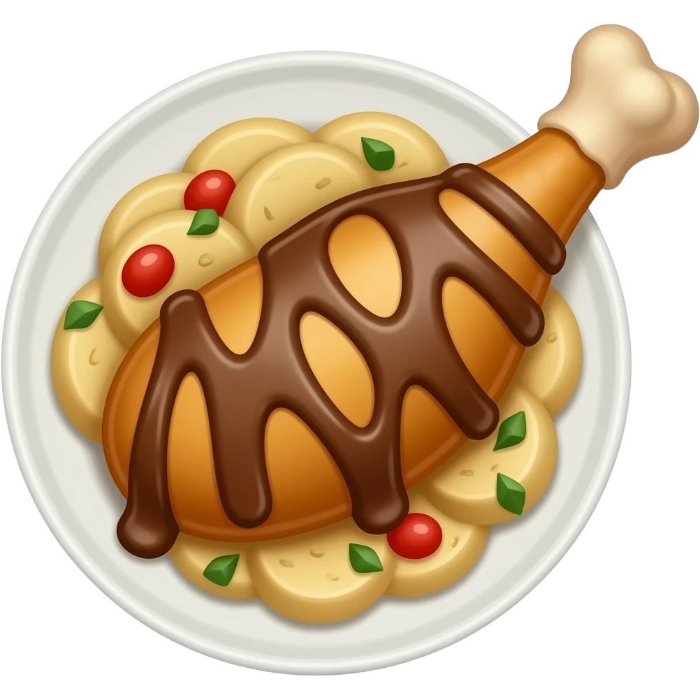 Caca chicken flavour emoji